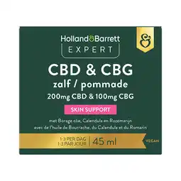 Holland & Barrett Holland & Barrett Expert CBD & CBG Zalf - 45ml aanbieding