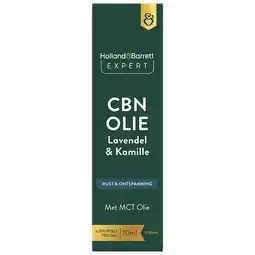 Holland & Barrett Holland & Barrett Expert CBN Olie Lavendel & Kamille - 10 ml aanbieding