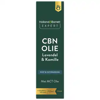 Holland & Barrett Holland & Barrett Expert CBN Olie Lavendel & Kamille - 10 ml aanbieding