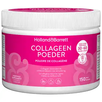 Holland & Barrett Holland & Barrett Collageen Poeder - 150g aanbieding
