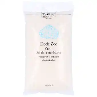 Holland & Barrett De Tuinen Dode Zeezout - 1kg aanbieding