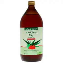 Holland & Barrett Holland & Barrett Aloë Vera Sap Cranberry - 1L aanbieding