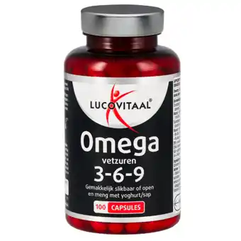 Holland & Barrett Lucovitaal Omega 3-6-9 - 100 capsules aanbieding