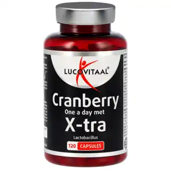 Holland & Barrett Lucovitaal Cranberry+ X-Tra Forte (120 Capsules) aanbieding