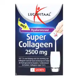 Holland & Barrett Lucovitaal Super Collageen 2500mg - 7 zakjes aanbieding