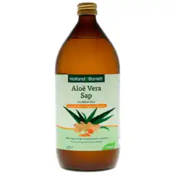 Holland & Barrett Holland & Barrett Aloë Vera Sap Gember en Kurkuma - 1L aanbieding