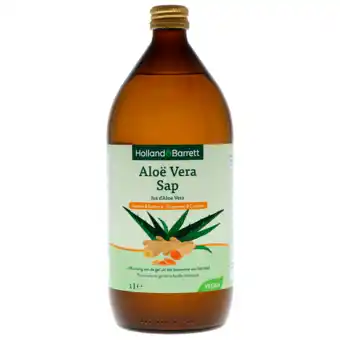 Holland & Barrett Holland & Barrett Aloë Vera Sap Gember en Kurkuma - 1L aanbieding