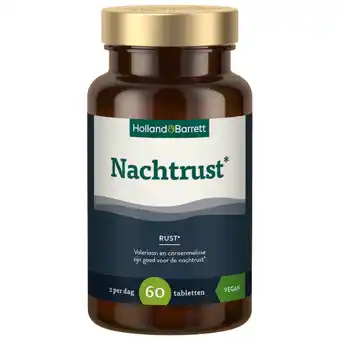 Holland & Barrett Holland & Barrett Nachtrust* - 60 tabletten aanbieding