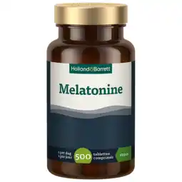 Holland & Barrett Holland & Barrett Melatonine - 500 tabletten aanbieding