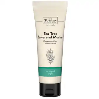 Holland & Barrett De Tuinen Tea Tree Zuiverend Masker - 75ml aanbieding