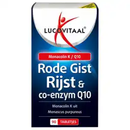 Holland & Barrett Lucovitaal Rode Gist Rijst & Co-enzym Q10 - 90 tabletten aanbieding