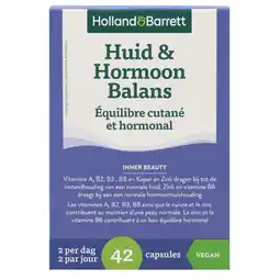 Holland & Barrett Holland & Barrett Huid & Hormoon Balans - 42 capsules aanbieding