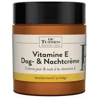 Holland & Barrett De Tuinen Vitamine E Dag- & Nachtcrème - 120ml aanbieding