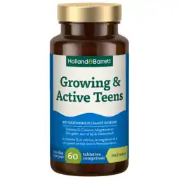 Holland & Barrett Holland & Barrett Growing & Active Teens - 60 tabletten aanbieding