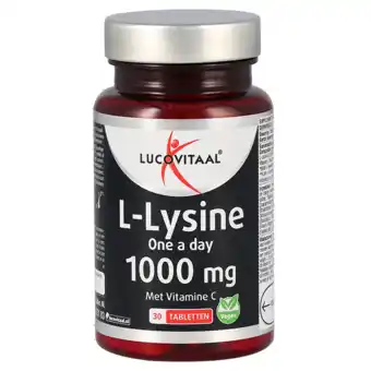 Holland & Barrett Lucovitaal L-Lysine 1000mg - 30 Tabletten aanbieding