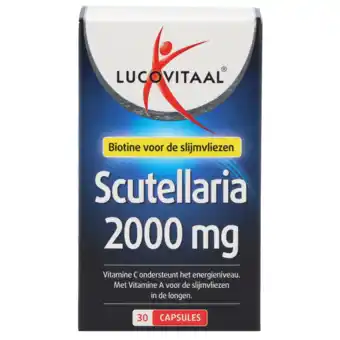 Holland & Barrett Lucovitaal Scutellaria 2000mg - 30 capsules aanbieding