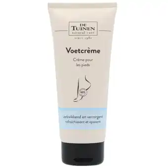 Holland & Barrett De Tuinen Voetcrème - 200ml aanbieding