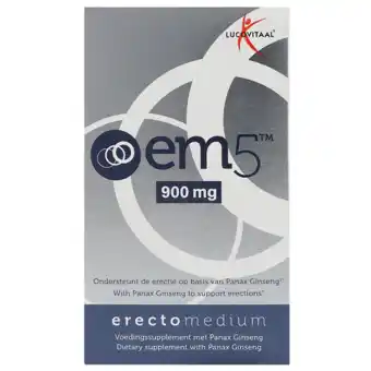 Holland & Barrett Lucovitaal EM5 Erectomedium Forte (6 Capsules) aanbieding