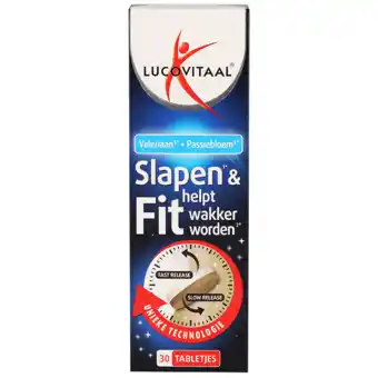 Holland & Barrett Lucovitaal Slapen & Fit - 30 tabletten aanbieding