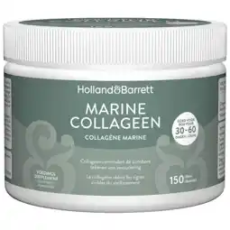 Holland & Barrett Holland & Barrett Marine Collageen - 150 gram aanbieding