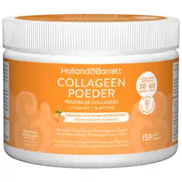 Holland & Barrett Holland & Barrett Collageen Poeder + Vitamine C & Biotine - 159g aanbieding