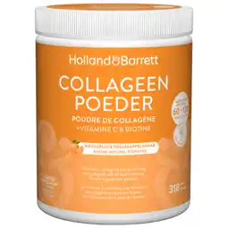 Holland & Barrett Holland & Barrett Collageen Poeder + Vitamine C & Biotine - 318g aanbieding