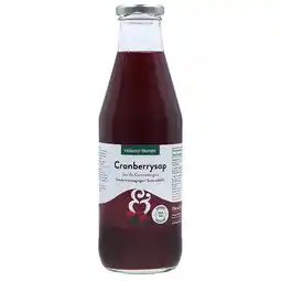 Holland & Barrett Holland & Barrett Cranberrysap Ongezoet - 750ml aanbieding