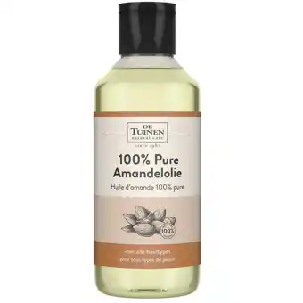 Holland & Barrett De Tuinen 100% Pure Amandelolie - 150ml aanbieding