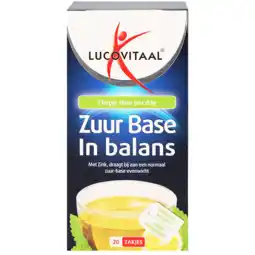 Holland & Barrett Lucovitaal Zuur Base Thee - 20 theezakjes aanbieding