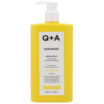 Holland & Barrett Q+A Ceramide Body Lotion 250ml aanbieding