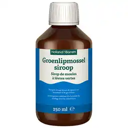 Holland & Barrett Holland & Barrett Groenlipmosselsiroop – 250 ml aanbieding