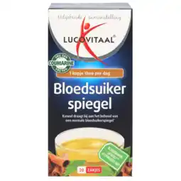 Holland & Barrett Lucovitaal Bloedsuikerspiegel Thee - 20 zakjes aanbieding