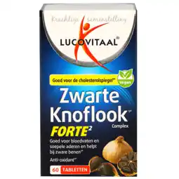 Holland & Barrett Lucovitaal Zwarte Knoflook Forte - 60 tabletten aanbieding