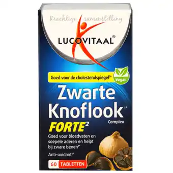 Holland & Barrett Lucovitaal Zwarte Knoflook Forte - 60 tabletten aanbieding