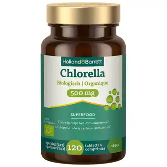 Holland & Barrett Holland & Barrett Chlorella 500mg - 120 tabletten aanbieding