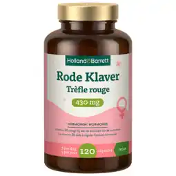 Holland & Barrett Holland & Barrett Rode Klaver 430mg - 120 capsules aanbieding