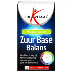 Holland & Barrett Lucovitaal Zuur Base Balans - 50 gecoate tabletten aanbieding