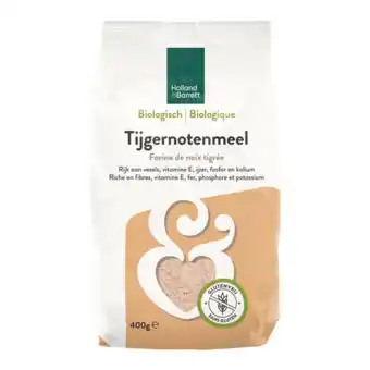 Holland & Barrett Holland & Barrett Glutenvrij Tijgernotenmeel Bio - 400g aanbieding