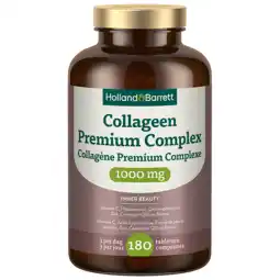 Holland & Barrett Holland & Barrett Collageen Premium Complex 1000mg - 180 tabletten aanbieding