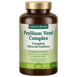 Holland & Barrett Holland & Barrett Psyllium Vezel Complex - 90 Capsules aanbieding