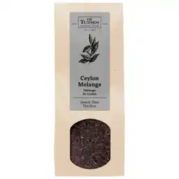 Holland & Barrett De Tuinen Zwarte Thee Ceylon Melange - 100g aanbieding