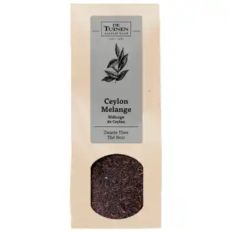 Holland & Barrett De Tuinen Zwarte Thee Ceylon Melange - 100g aanbieding