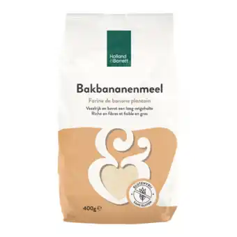 Holland & Barrett Holland & Barrett Glutenvrij Bakbananenmeel - 400g aanbieding