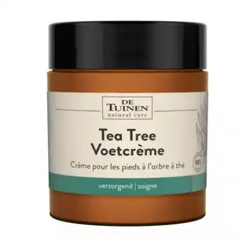 Holland & Barrett De Tuinen Tea Tree Voetcrème - 120ml aanbieding