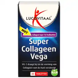 Holland & Barrett Lucovitaal Super Collageen Vega - 30 tabletten aanbieding