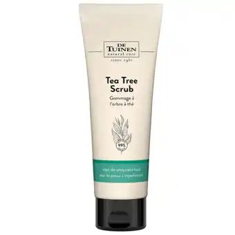 Holland & Barrett De Tuinen Tea Tree Scrub - 75ml aanbieding