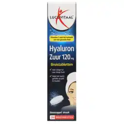 Holland & Barrett Lucovitaal Hyaluronzuur Sinaasappelsmaak 120mg - 20 bruistabletten aanbieding