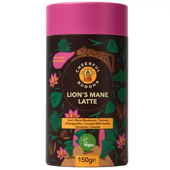 Holland & Barrett Cheerful Buddha Lion’s Mane Latte - 150g aanbieding