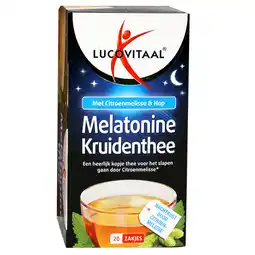 Holland & Barrett Lucovitaal Melatonine Kruidenthee - 20 Theezakjes aanbieding