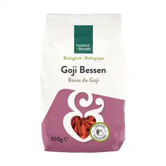 Holland & Barrett Holland & Barrett Goji Bessen Bio - 100g aanbieding